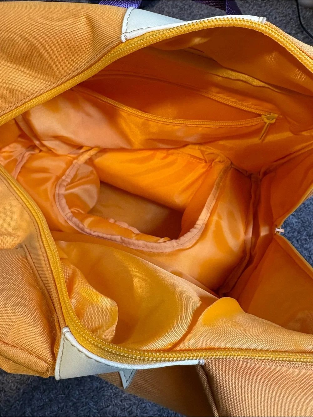 Foxy Lanky Box Cute Fox Backpack - Pink & Yellow